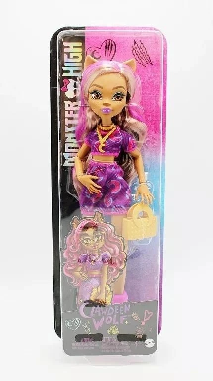 Mattel Lėlė Monster High Clawdeen Wolf