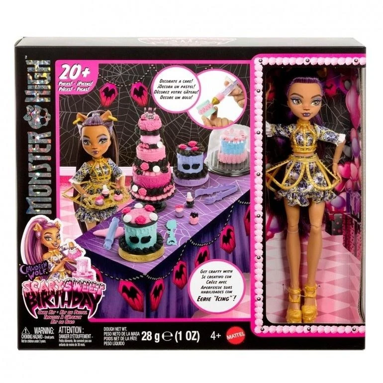 Mattel MONSTER HIGH SWEET BIRTHDAY rinkinys (JBG78)