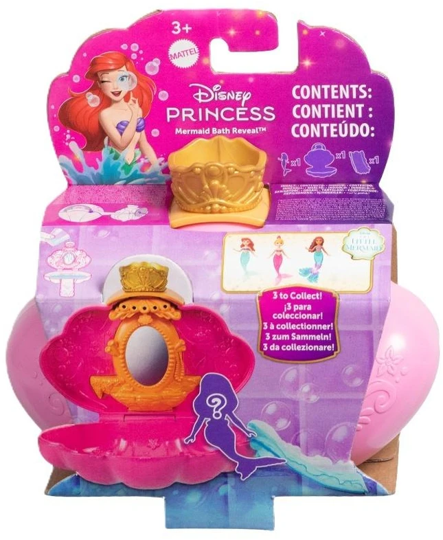 Mattel Lėlė undinė Disney Princess įvairūs modeliai musėje