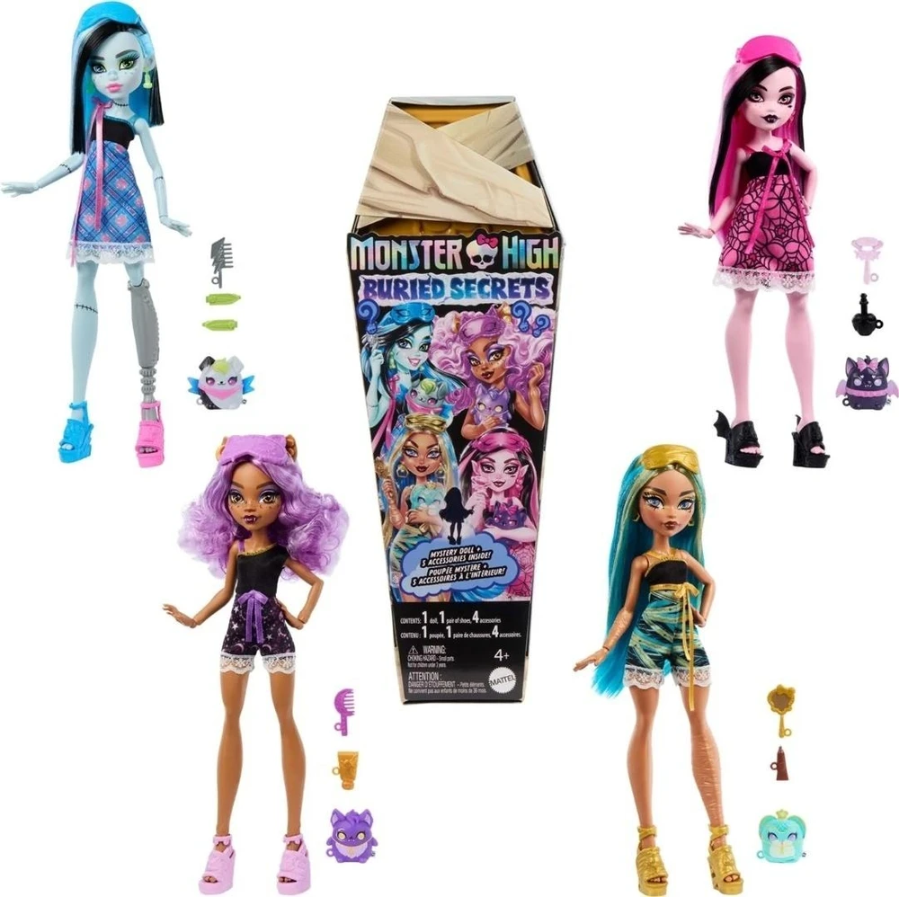 Mattel MONSTER HIGH BURRIED SECRETS siurprizas (HYV64)