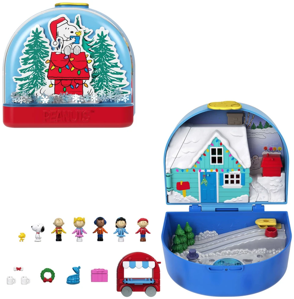 Mattel Polly Pocket Peanuts atostogų kolekcinė figūrėlė JFV05