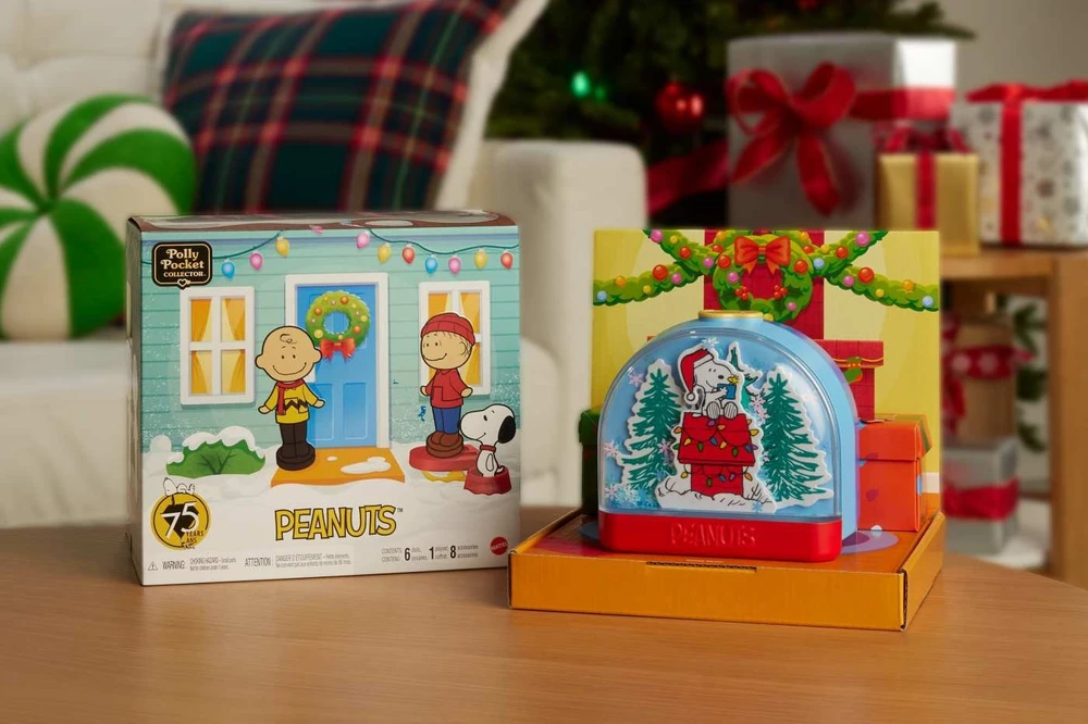 Mattel Polly Pocket Peanuts atostogų kolekcinė figūrėlė JFV05