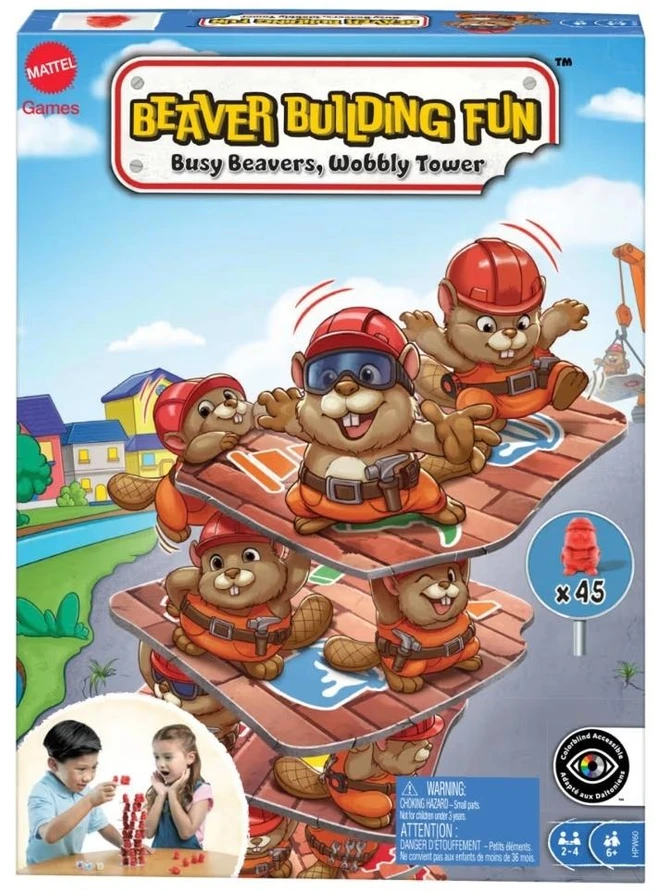 Mattel Žaidimas „Linksmieji bebriukai“