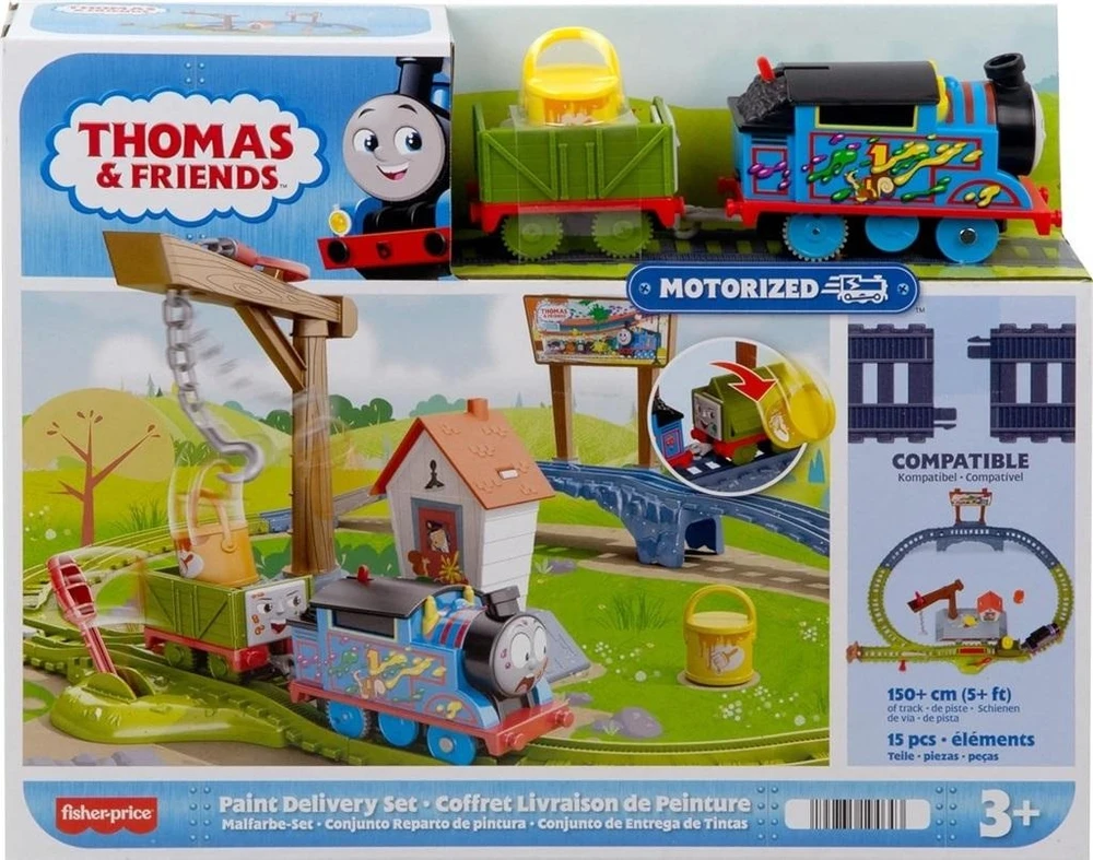 Mattel Thomas and Friends rinkinys „Dažų pristatymas“