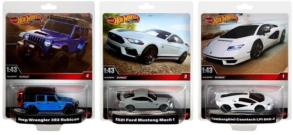 Mattel HW premium automodeliukai