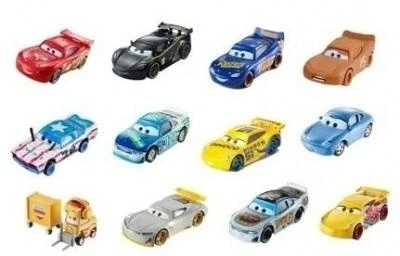 Mattel CARS šviečiantis tamsoje automodeliukas (HPG76)