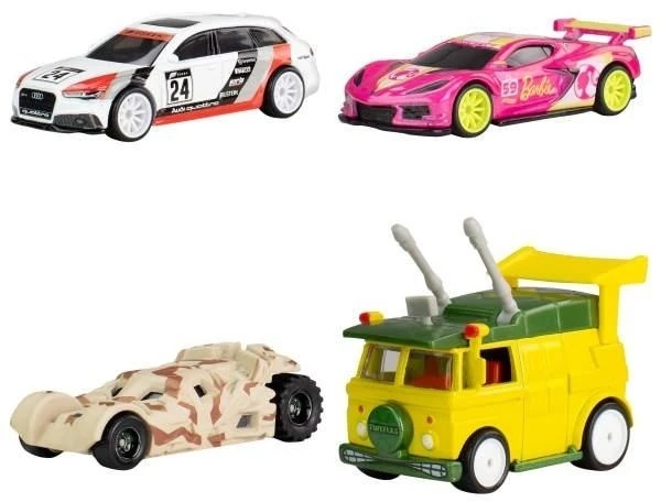 Mattel HOT WHEELS PREMIUM automodeliukai – Pop Culture (HXD63)