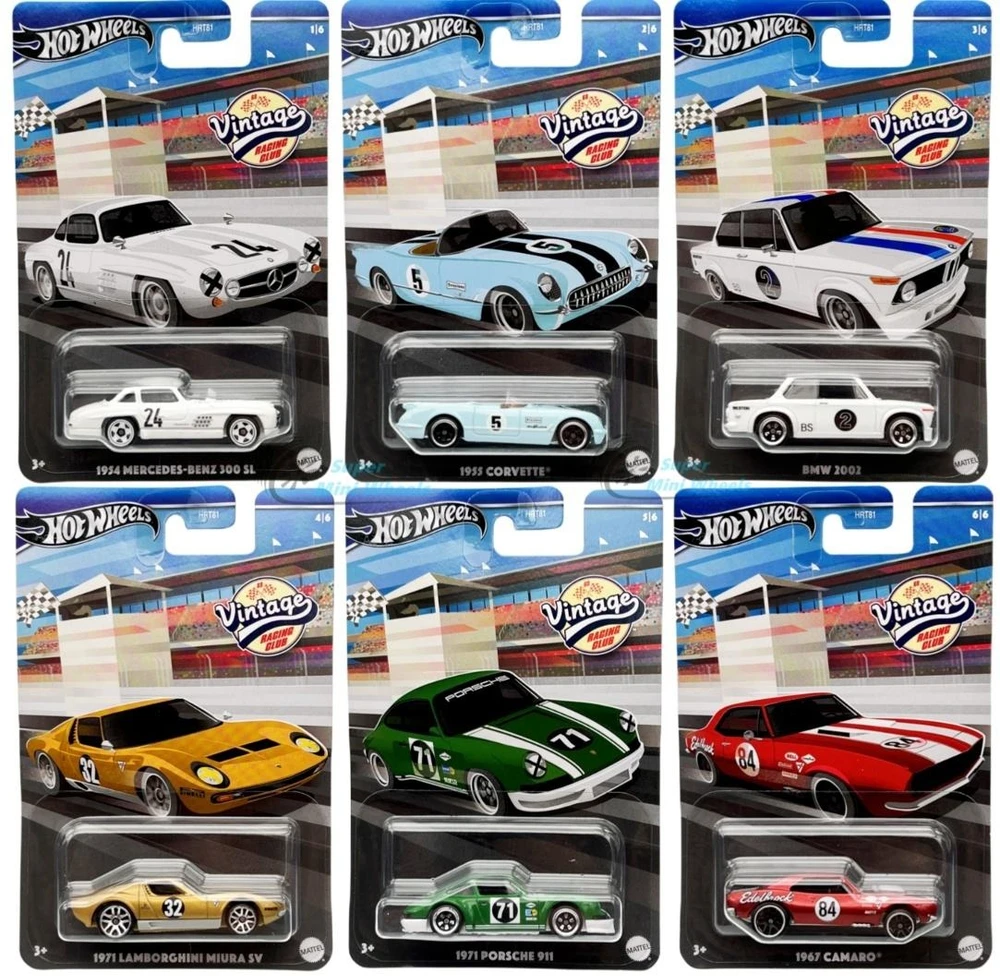 Mattel HOT WHEELS vintažiniai automodeliukai (HRT81)