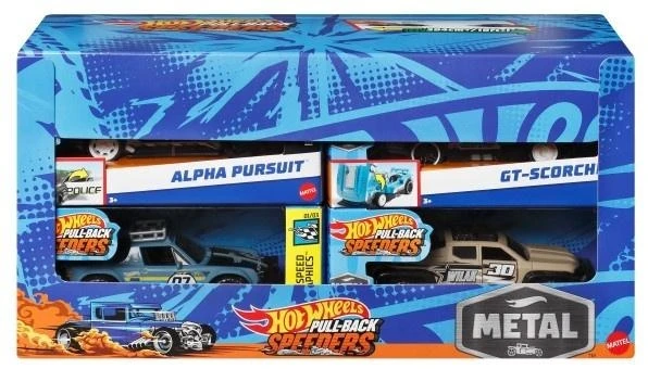 Mattel Žaisliniai Hot Wheels traukiami automobiliai 8 vnt.