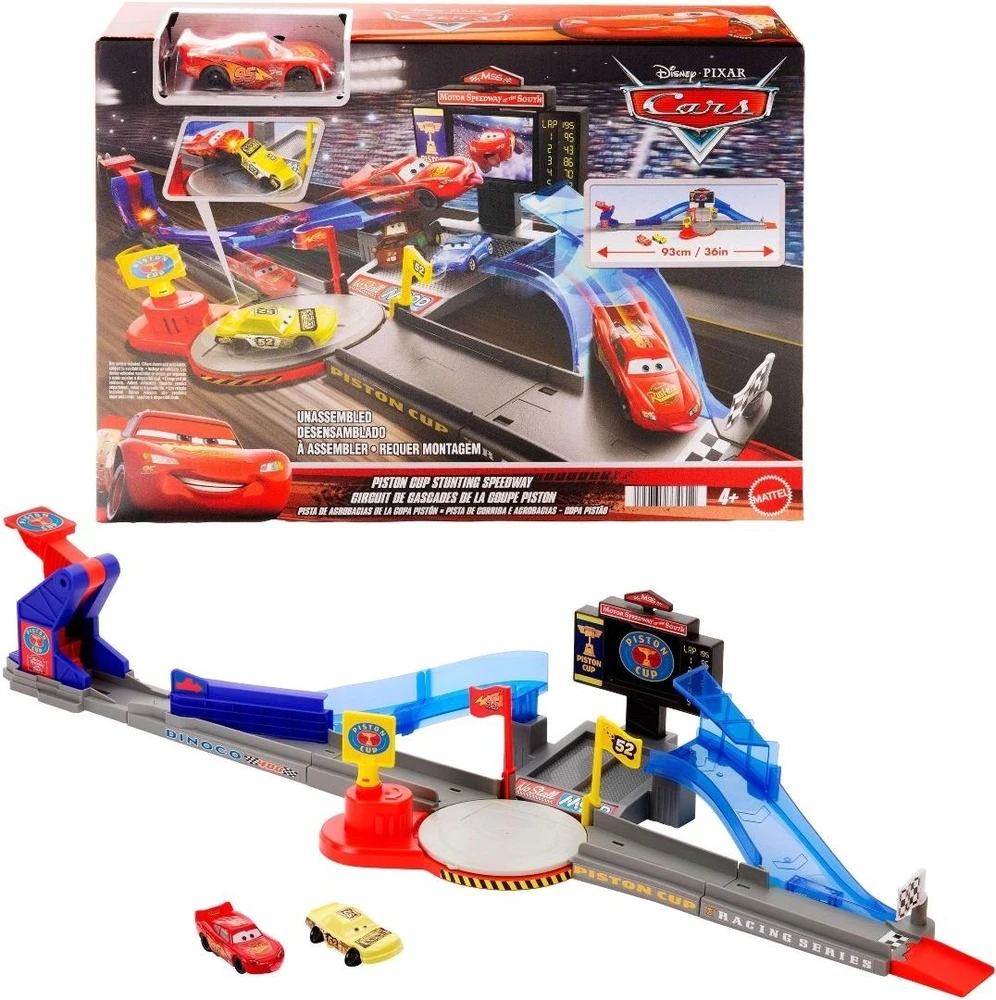 Mattel CARS triukų trasa – Piston Cup (JHL42)
