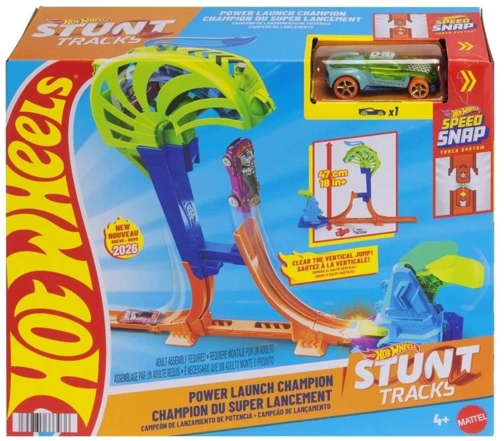 Mattel Žaislinis Hot Wheels automobilis su vertikaliu trasa
