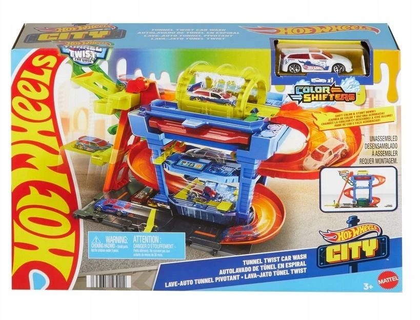 Mattel HOT WHEELS CITY rinkinys – Tunelinė autoplovykla (HTN80)