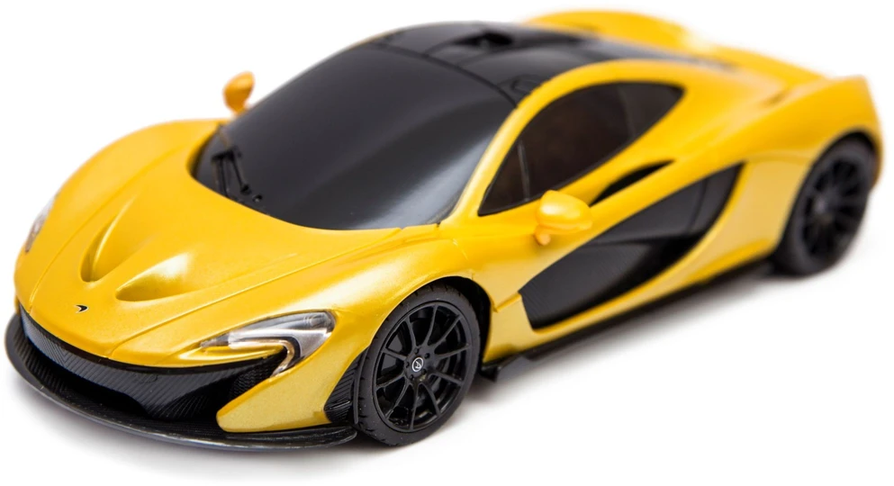 McLaren P1 R/C mastelis 1:24 Rastar 75200 valdomas automobilis geltonas