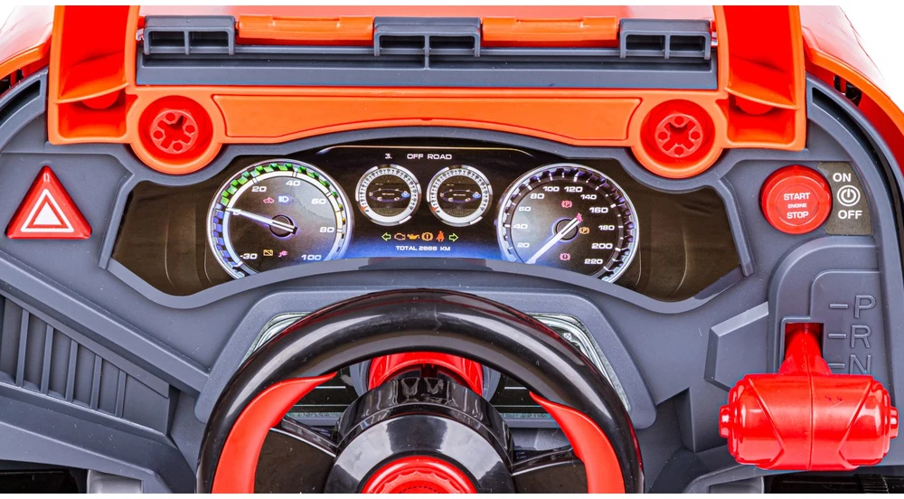 Xiong Cheng Jaunojo mechaniko komplektas su automobiliu, 61 el.