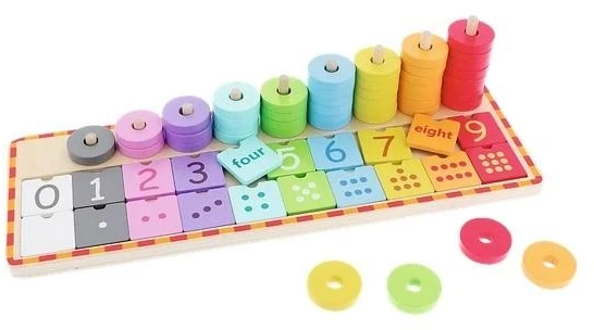 Medinė formelių rūšiuoklė Play & Count TREFL 2+