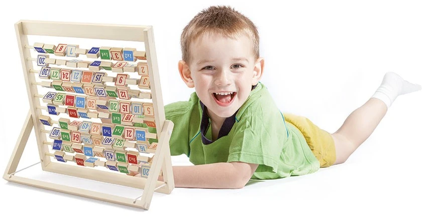 Viga Toys Medinė Daugybos Lentelė Iš Viga