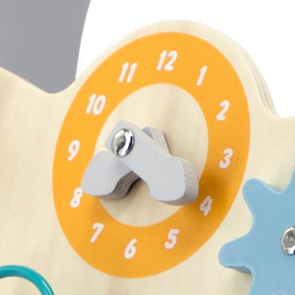 Viga Toys Vaikiškas Edukacinis Pchachas - Medinis Kelių Žaislas su Formų Atitikimo Funkcija