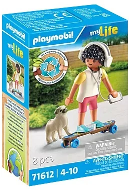 Konstruktorius Playmobil My Life Boy With Dog 71612