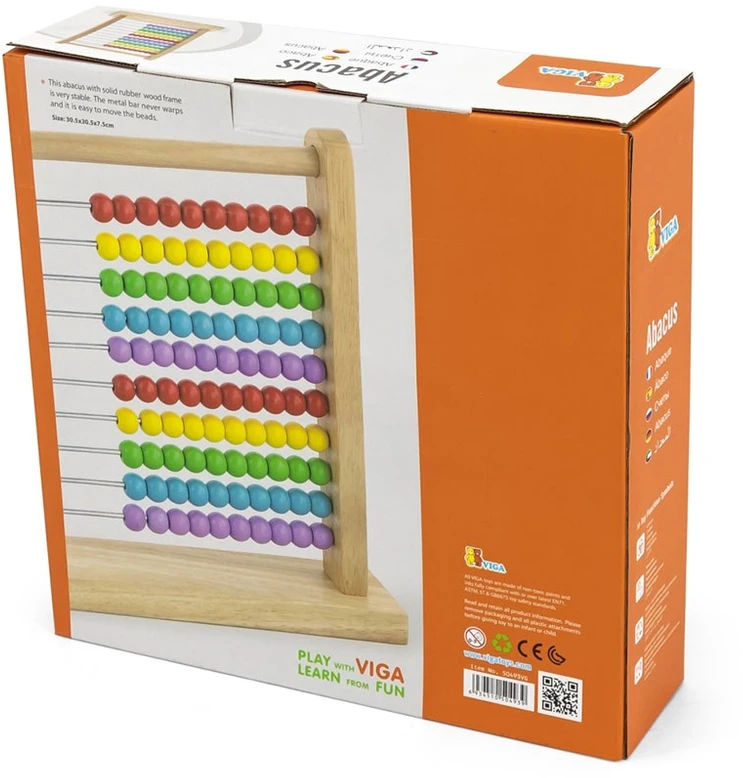 Medinė Abacus Viga