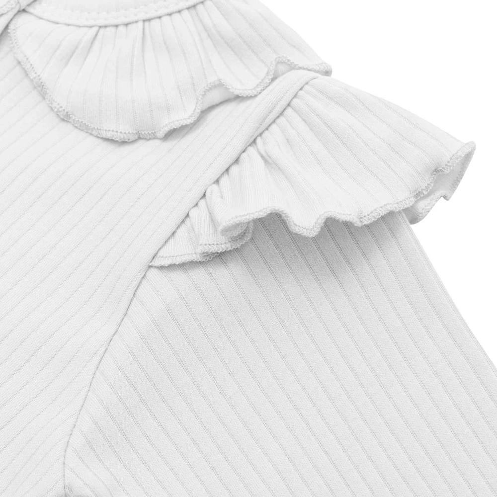 Medvilninis kombinezonas kūdikiui New Baby Stripes baltas, dydis 74 (6-9 mėn.)
