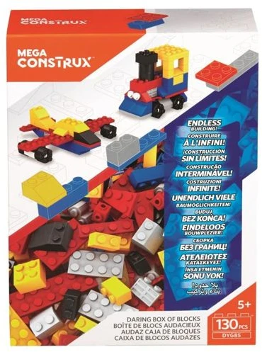 Mega Construx Daring Box konstruktoriaus rinkinys 130 vnt. DYG85
