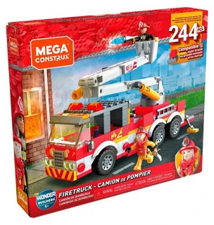 Mega Construx gaisrinės konstruktorius 244 vnt. GLK54