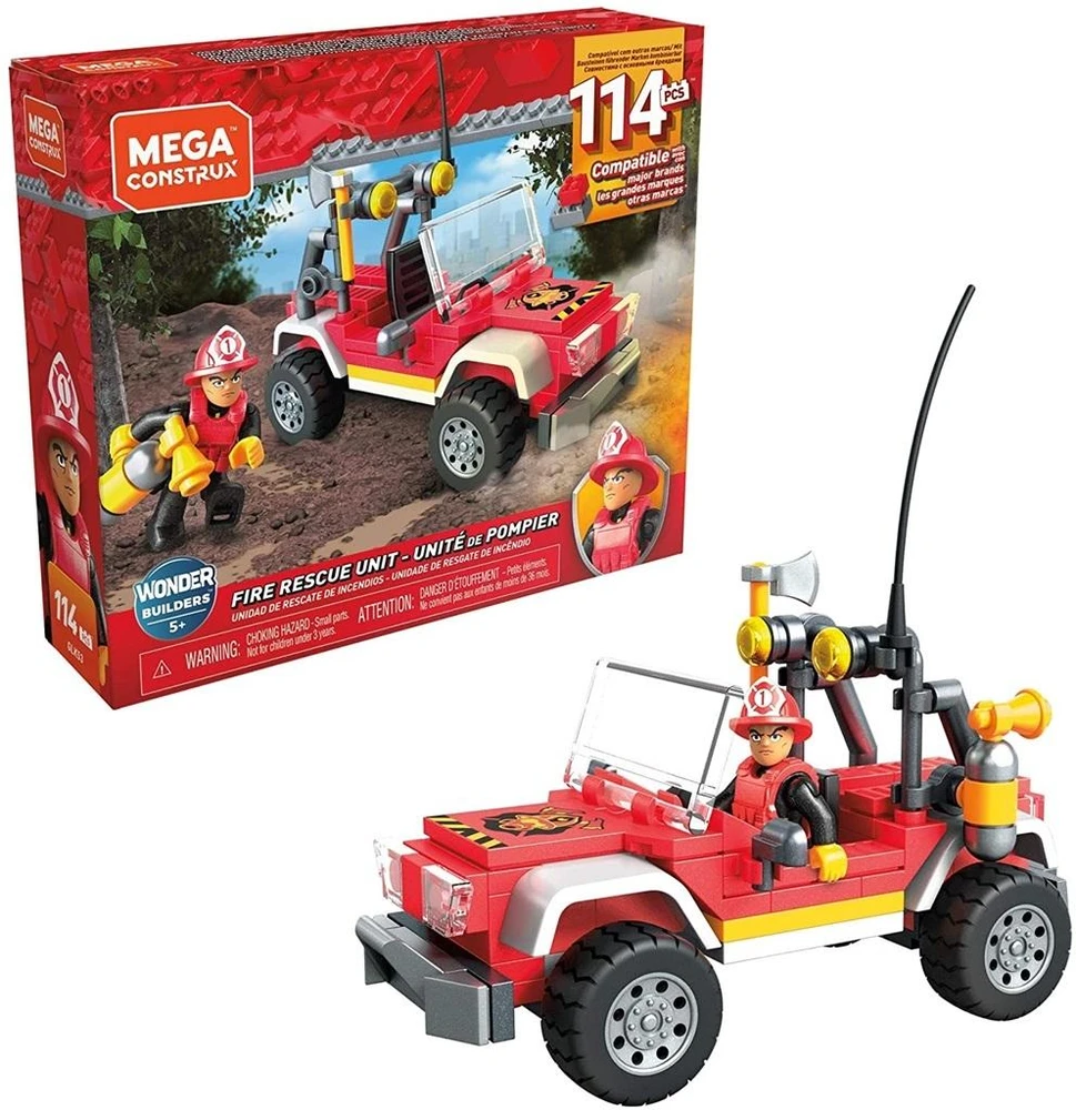 Mega Construx konstruktoriaus rinkinys Gaisrinė 114 vnt. GLK53
