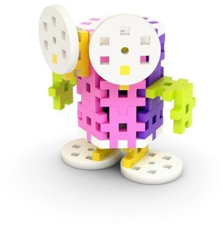 Konstruktorius Meli Basic Pink 100 el.