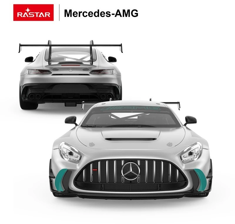 Nuotoliniu būdu valdomas automobilis Mercedes AMG GT2 R/C, mastelis 1:14, Rastar 10220