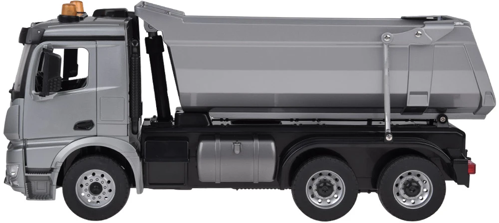 Mercedes Arocs METAL vairuojamas savivartis EE su puspriekabe 1:20 RC0667