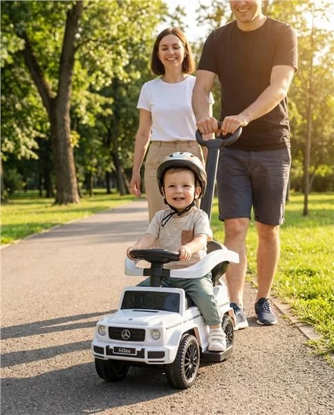 Mercedes Benz G-Class Baby Mix baltas