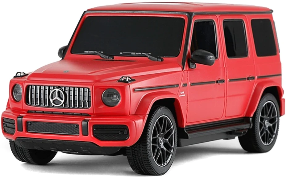Mercedes-Benz G63 R/C mastelis 1:24 Rastar 95800 nuotoliniu būdu valdomas raudonas automobilis