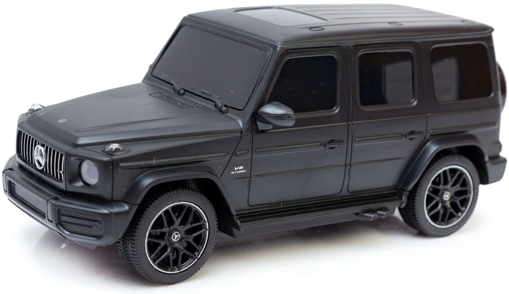 Mercedes-Benz G63 R/C mastelis 1:24 Rastar 95800 nuotoliniu būdu valdomas juodas automobilis