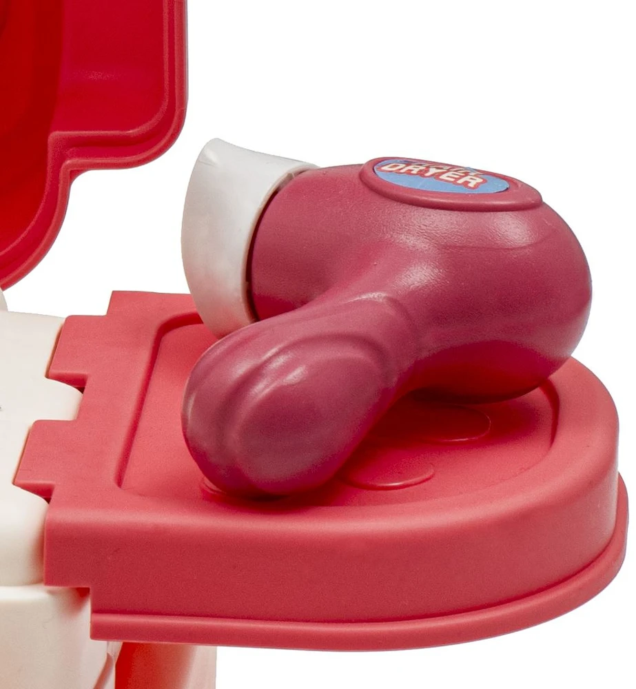 Dėlionė Mergaičių nešiojamas grožio salonas 3 viename kuprinėje BABY MIX
