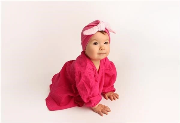 Mergaičių turbaninė kepurė New Baby For Girls dryžiais, dydis 80 (9-12 mėn.)