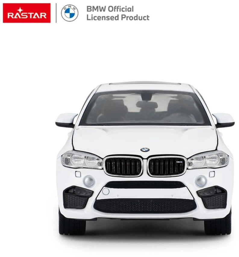 Metalinis automobilis 1:24 BMW X6M Baltas RASTAR