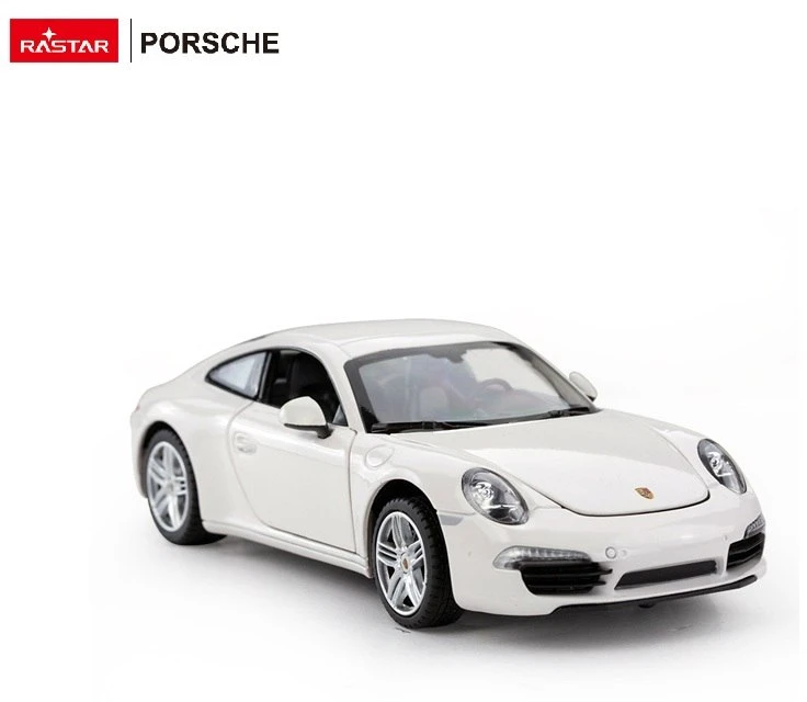 Autko Metalowe 1:24 Porsche 911 Baltas RASTAR