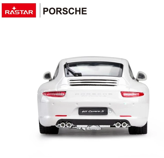 Autko Metalowe 1:24 Porsche 911 Baltas RASTAR