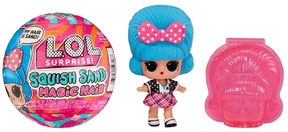 LOL Surprise Lėlė Squish Sand Magic, 10 cm