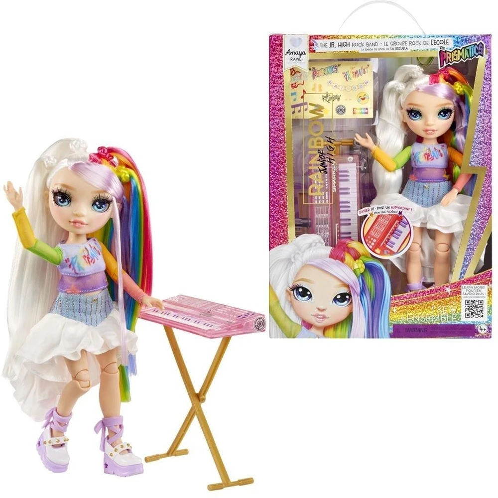 Rainbow High Jr High Rockband lėlė – Amaya (565772/3)