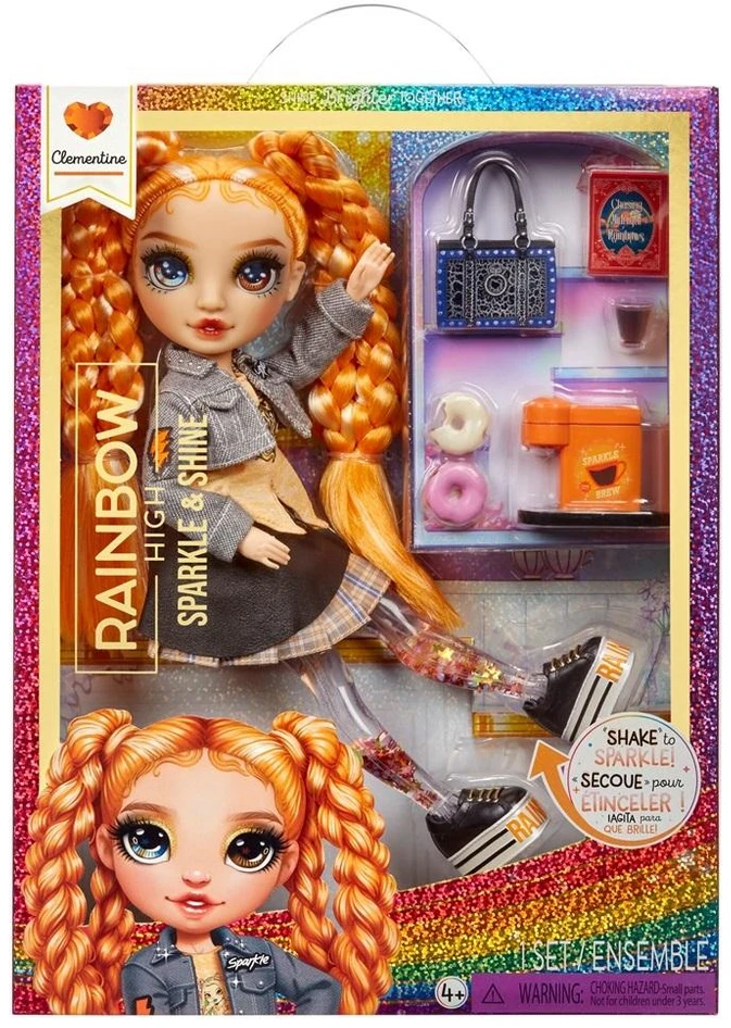 MGA Entertainment „Rainbow High Rainbow High Sparkle & Shine“ mados lėlė – Clementine, lėlė