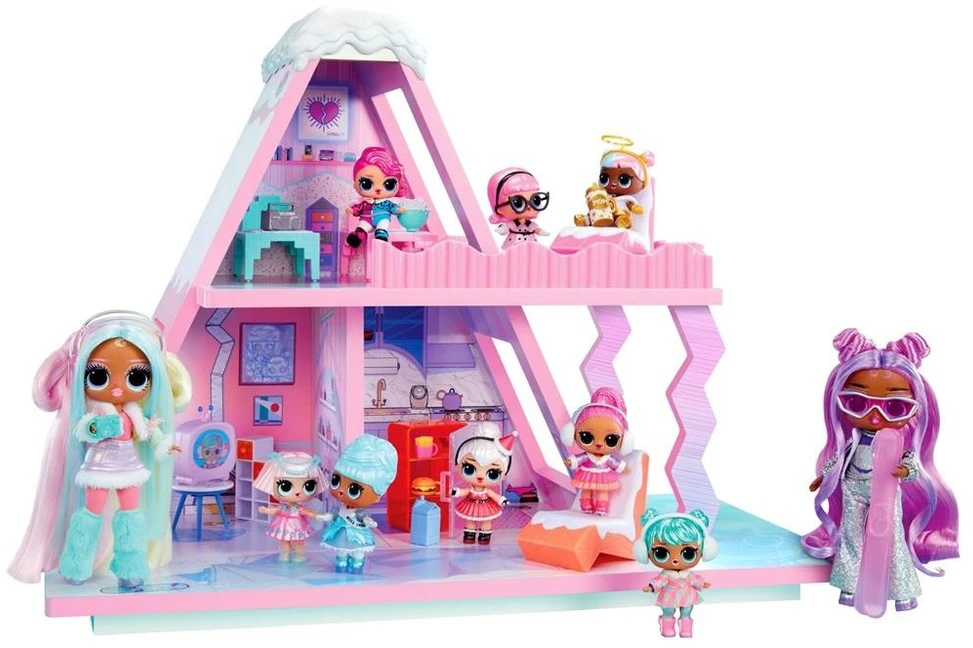 MGA L.O.L. Surprise Winter Snow Chalet žiemos namelis 427735-INT