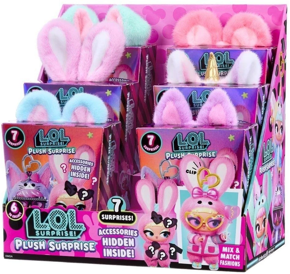 L.O.L Surprise L.O.L. - Pliušinių staigmenų rinkinys PDQ (249498)