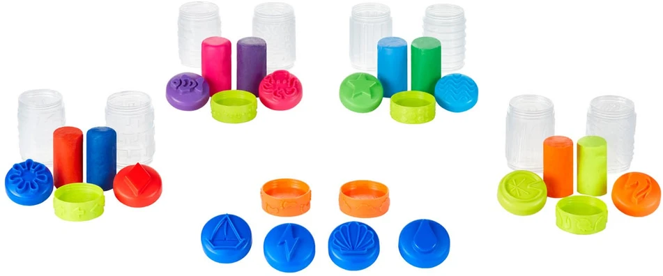 MGA Wonder Factory neišdžiūstanti tešla didelis dėžės rinkinys 595137-EUC