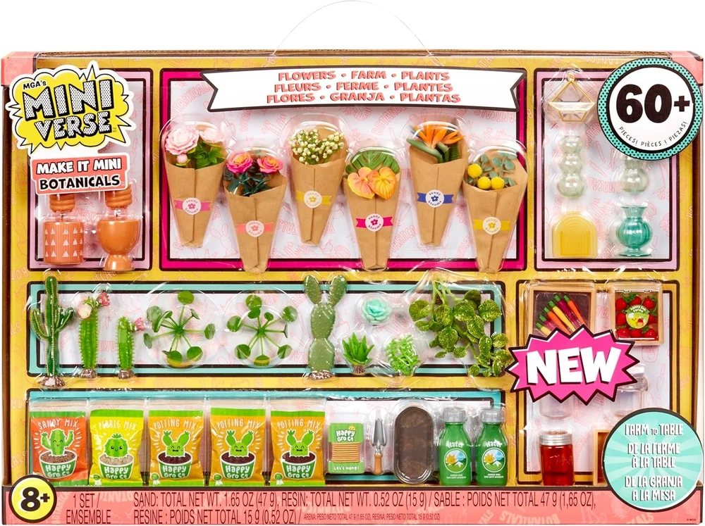 MGA MINIVERSE Žaidimų rinkinys Botanicals