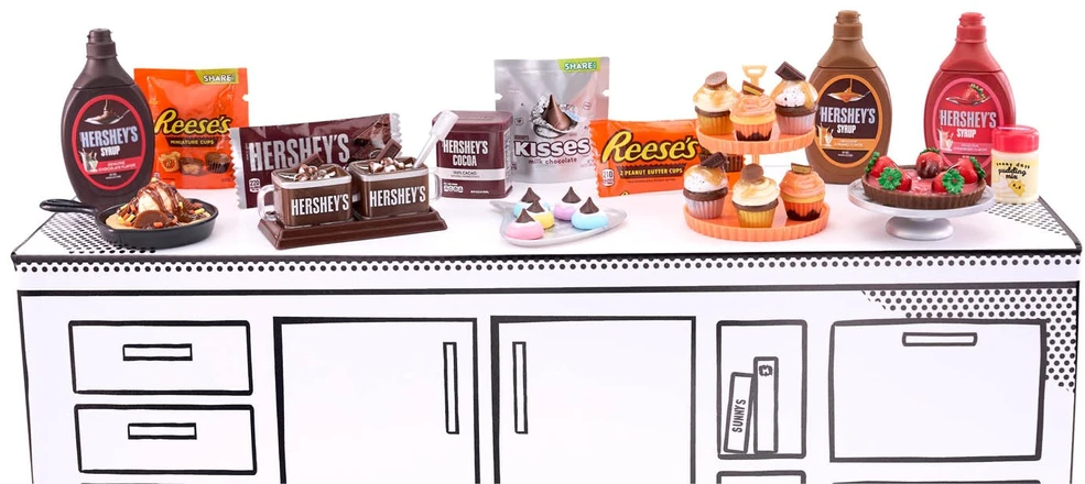 MGA's Miniverse Make It Mini Hershey's rinkinys