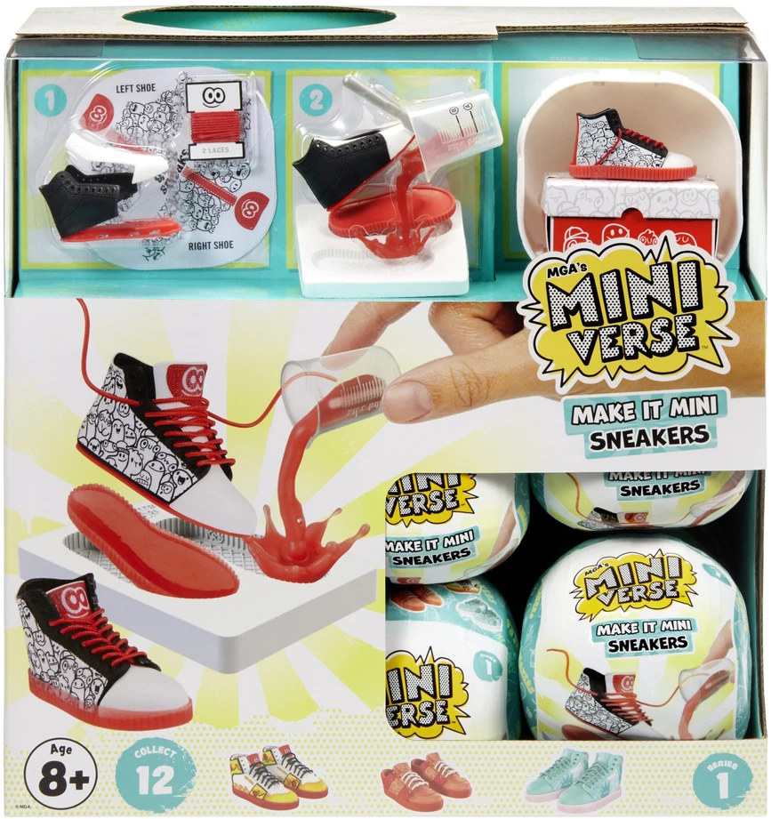 Mini batelių rinkinys MGAs Miniverse Make It Mini Sneakers