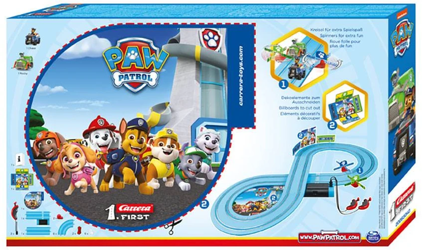 Milly Mally Carrera FIRST Paw Patrol „Paruoštas veiksmui“ 2,4 m