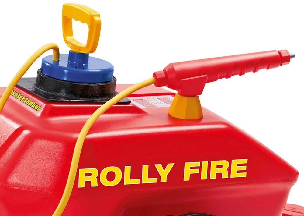 Rolly Toys „Roll Toys RollTrailer“ tanklaivio priekaba prie traktoriaus ugniagesių brigados 5L