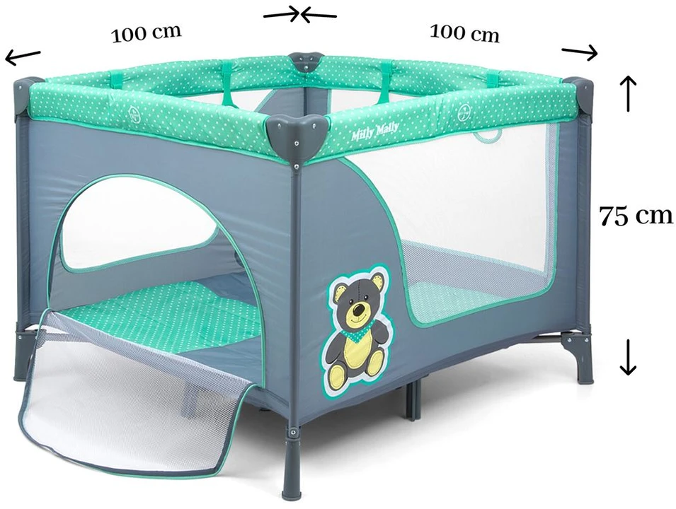 MILLY MALLY 3417 žaidimų aikštelė FUN Mint Bear